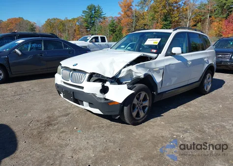 2008 BMW X3 3.0Si из США, поврежденный, VIN WBXPC934X8WJ03771